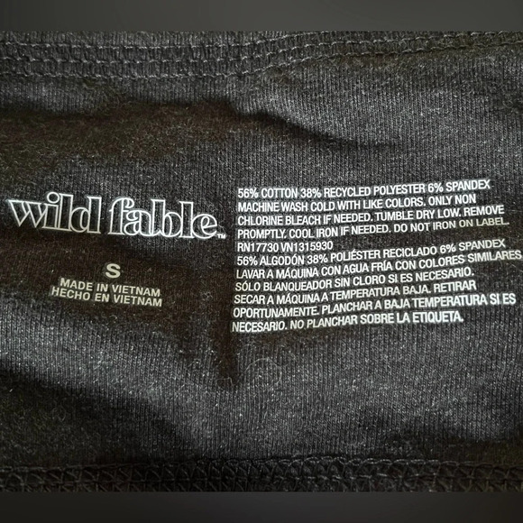 Wild‎ Fable High Rise Legging Womens Small Charcoal Gray Stretchy Comfy NWT - Picture 5 of 10